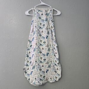 LouLou Lollipop Muslin Sleepsack 18-36 Months Dinosaur Dino Toddler Boy Sleep